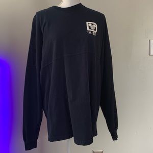 Disney Spirit Jersey - size large. Navy blue.
